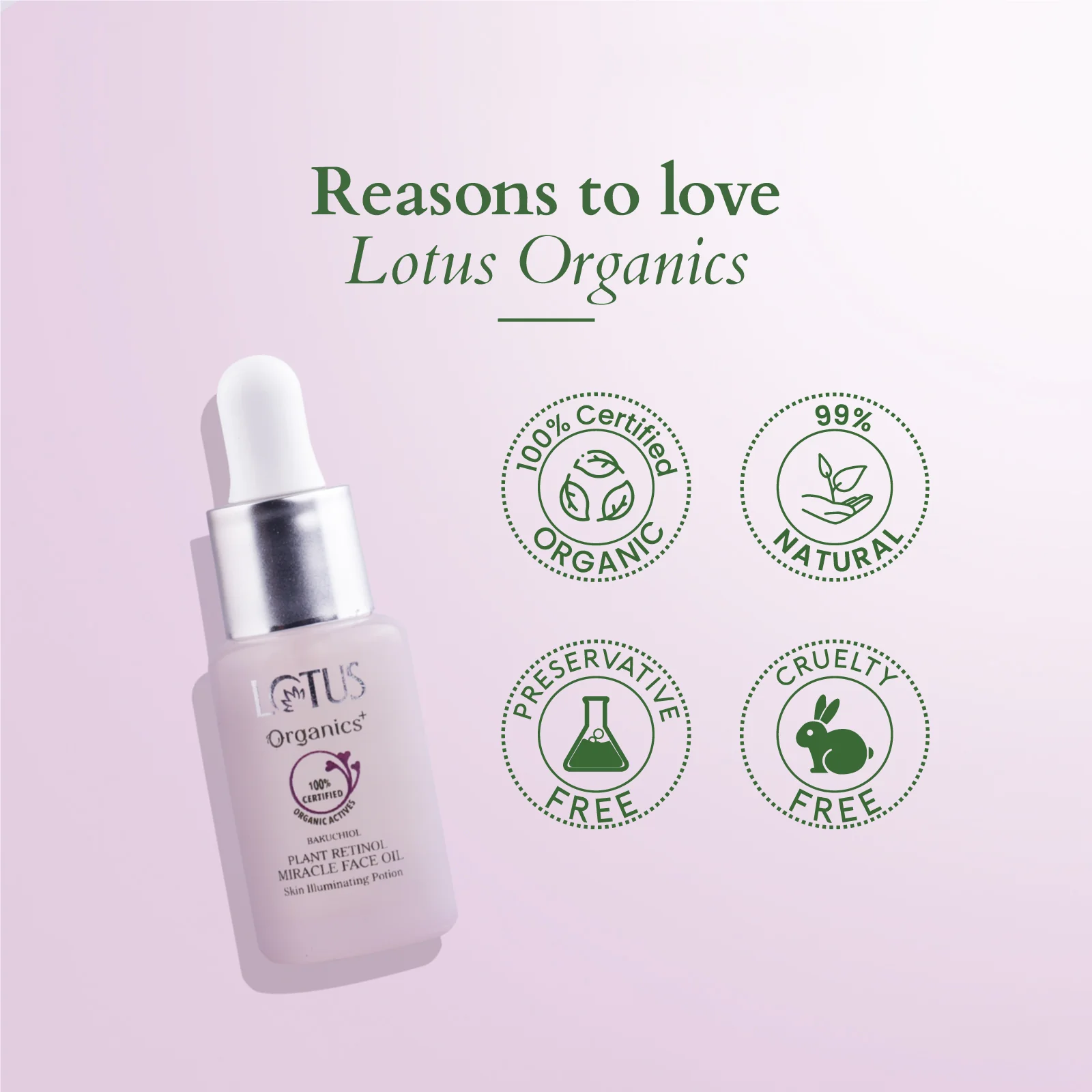 Bakuchiol Plant Retinol Miracle Face Oil - Image 4