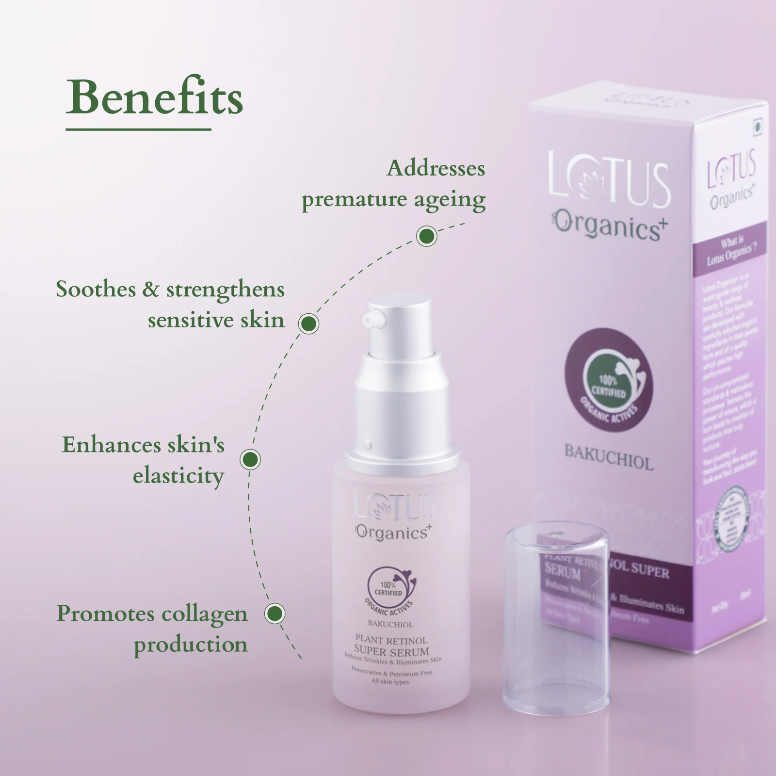 Bakuchiol Plant Retinol Super Serum - Image 4
