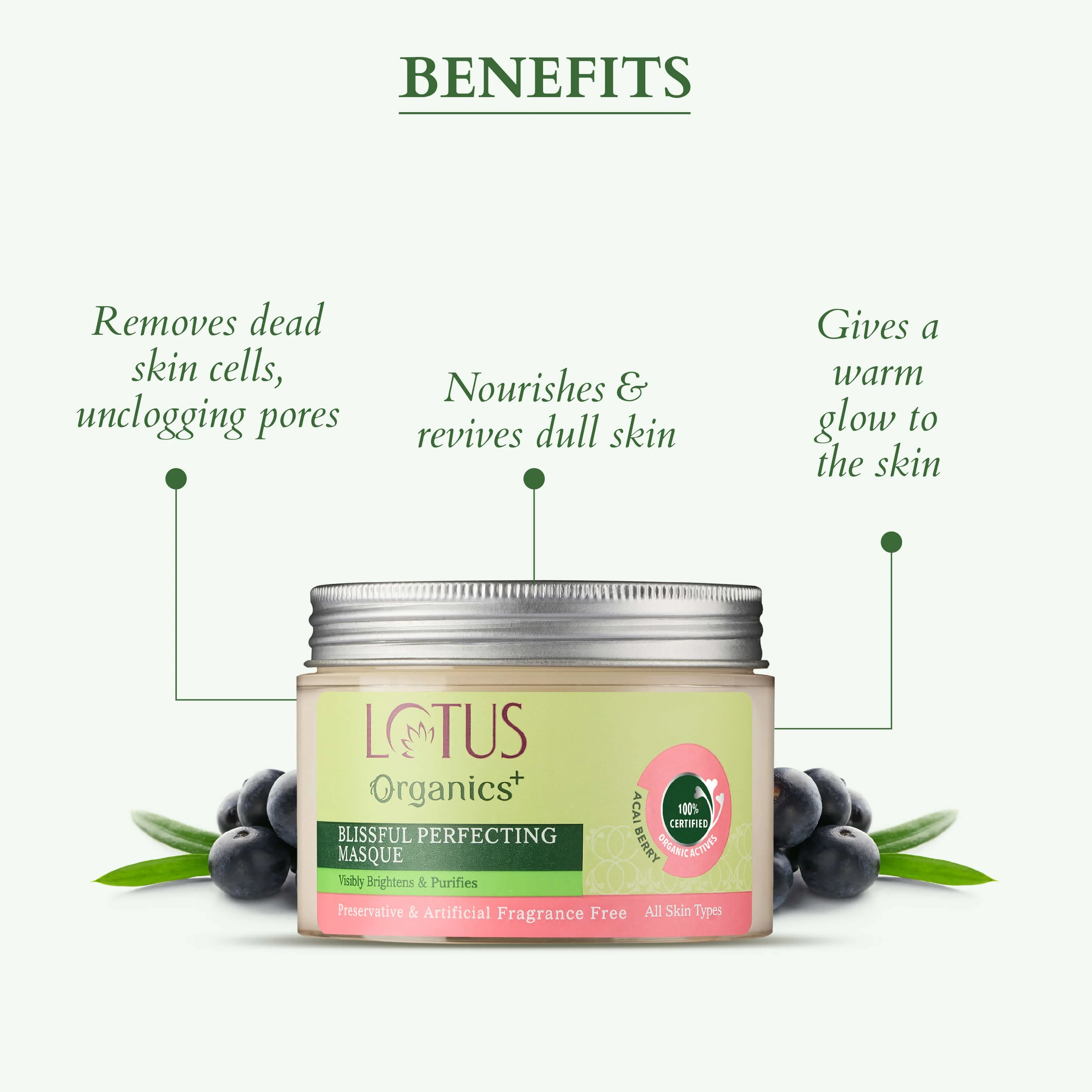 Organics+ Blissful Perfecting Mask - Image 3
