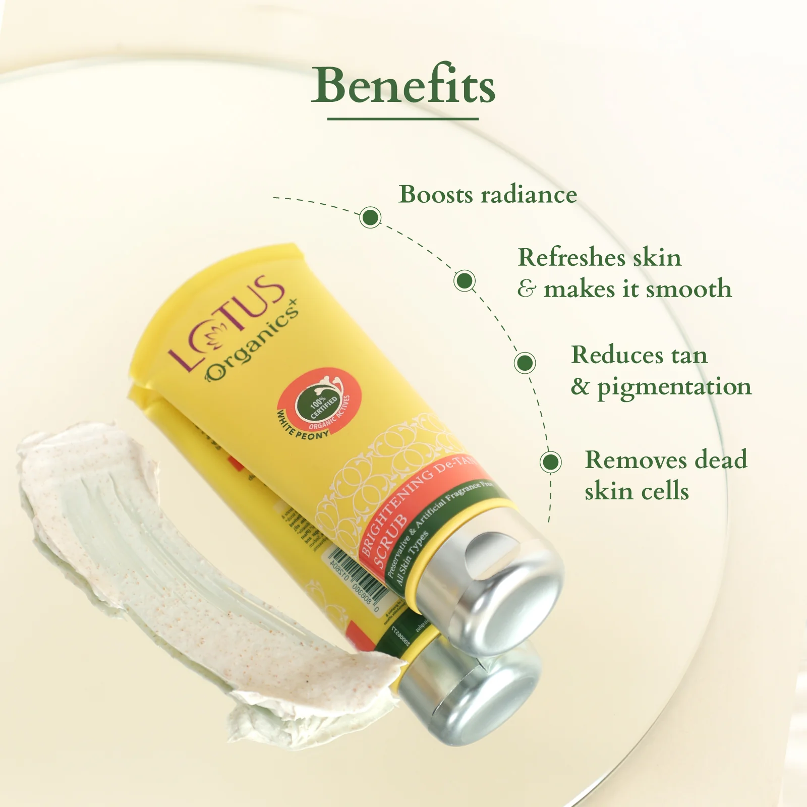 Organics+ Brightening De-Tan Scrub - Image 5