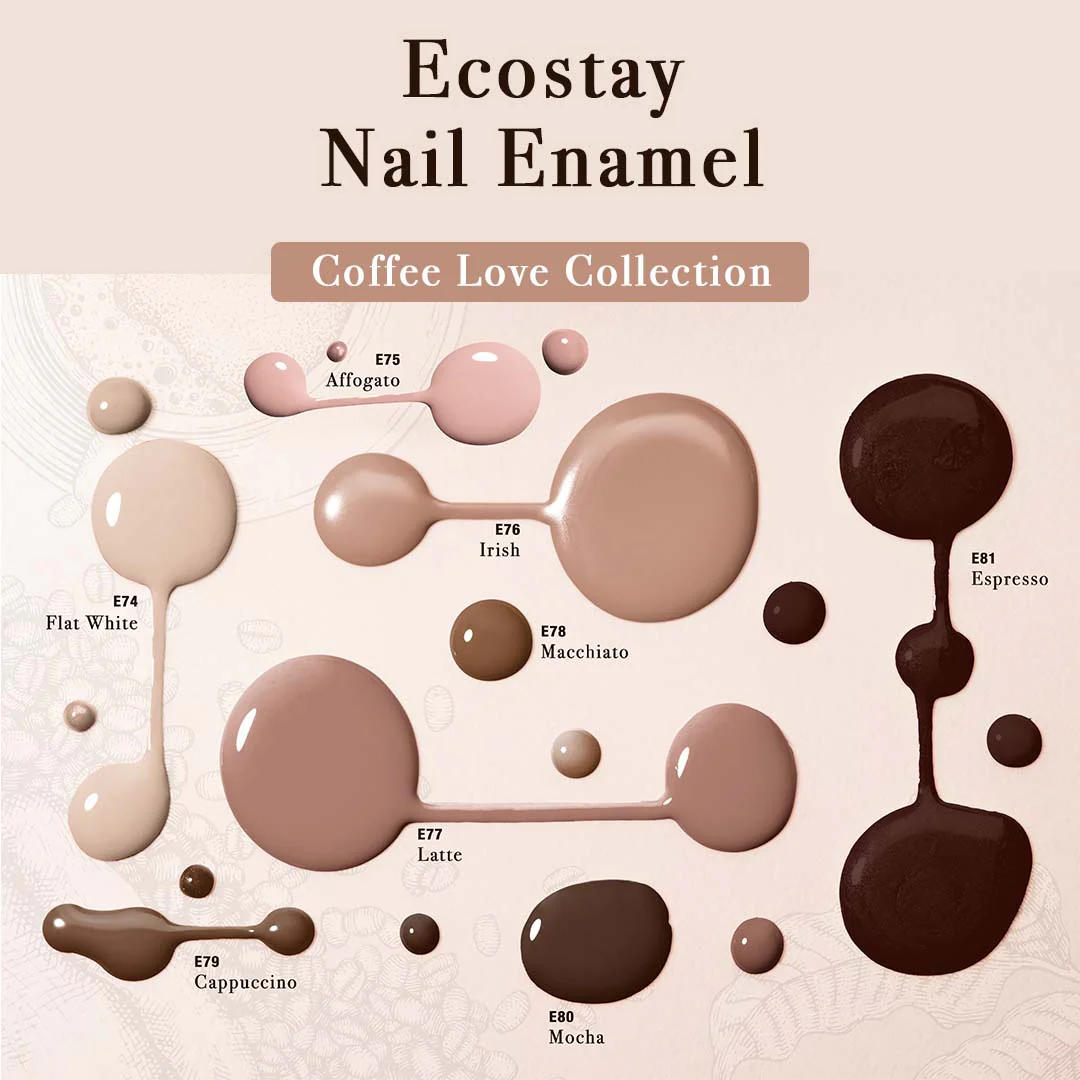Ecostay Nail Enamel Espresso 10ml E81 - Image 2