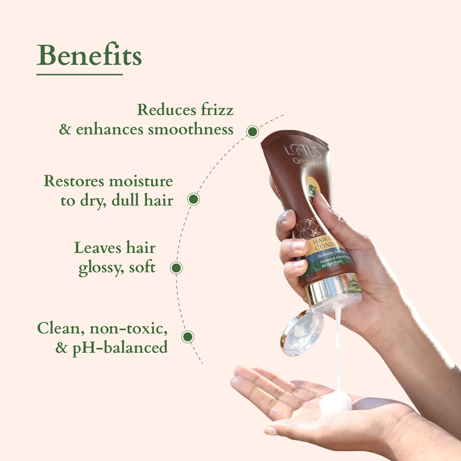 Organics+ Hair Fall Control Conditioner - Image 3