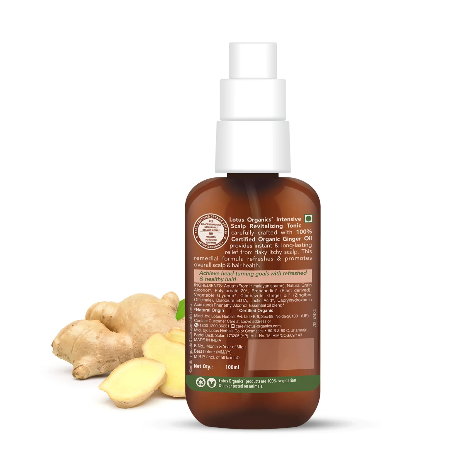 Organics+ Intensive Scalp Revitalizing Tonic - Image 3