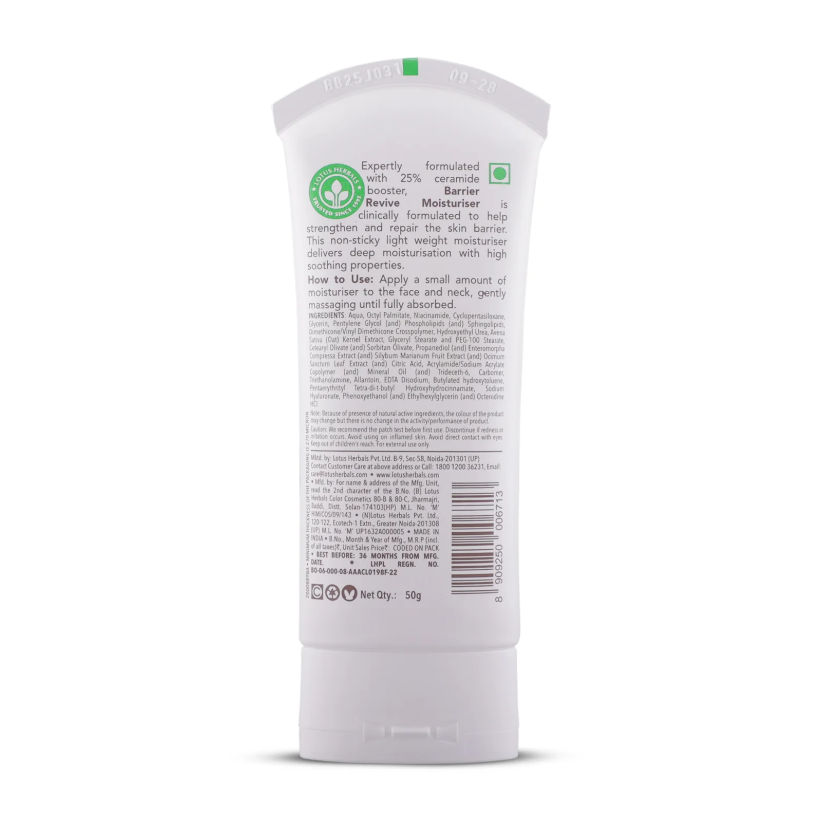 DermaBotanics Barrier Revive Moisturiser - Image 4