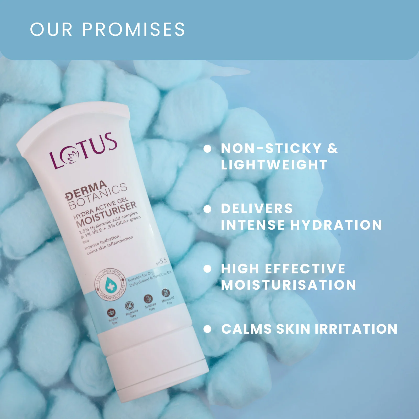 DermaBotanics Hydra Active Gel Moisturiser - Image 5