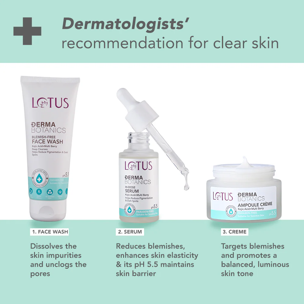 DermaBotanics Kojic Acid + Multi Berry Blemish Free Facewash - Image 8