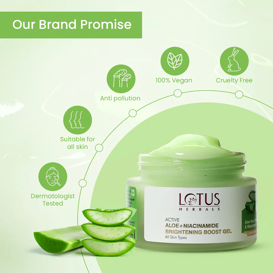 Active Aloe + Niacinamide Brightening Boost Gel - Image 5