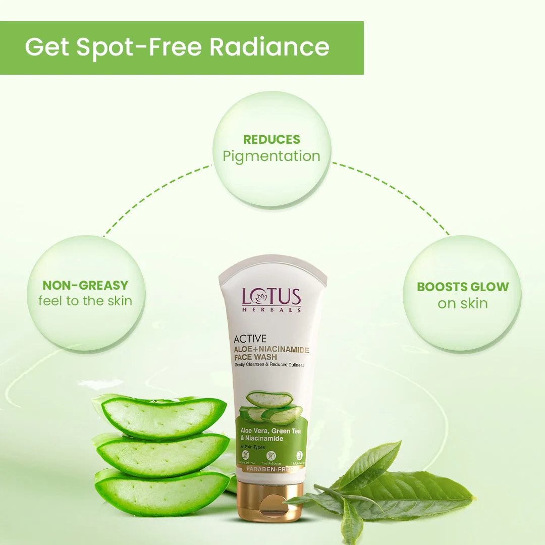 Active Aloe + Niacinamide Face Wash - Image 3