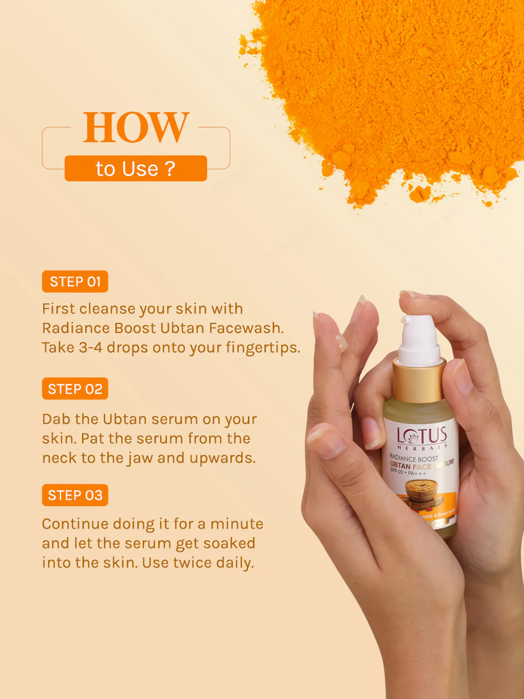 Radiance Boost Ubtan Face Serum - Image 4