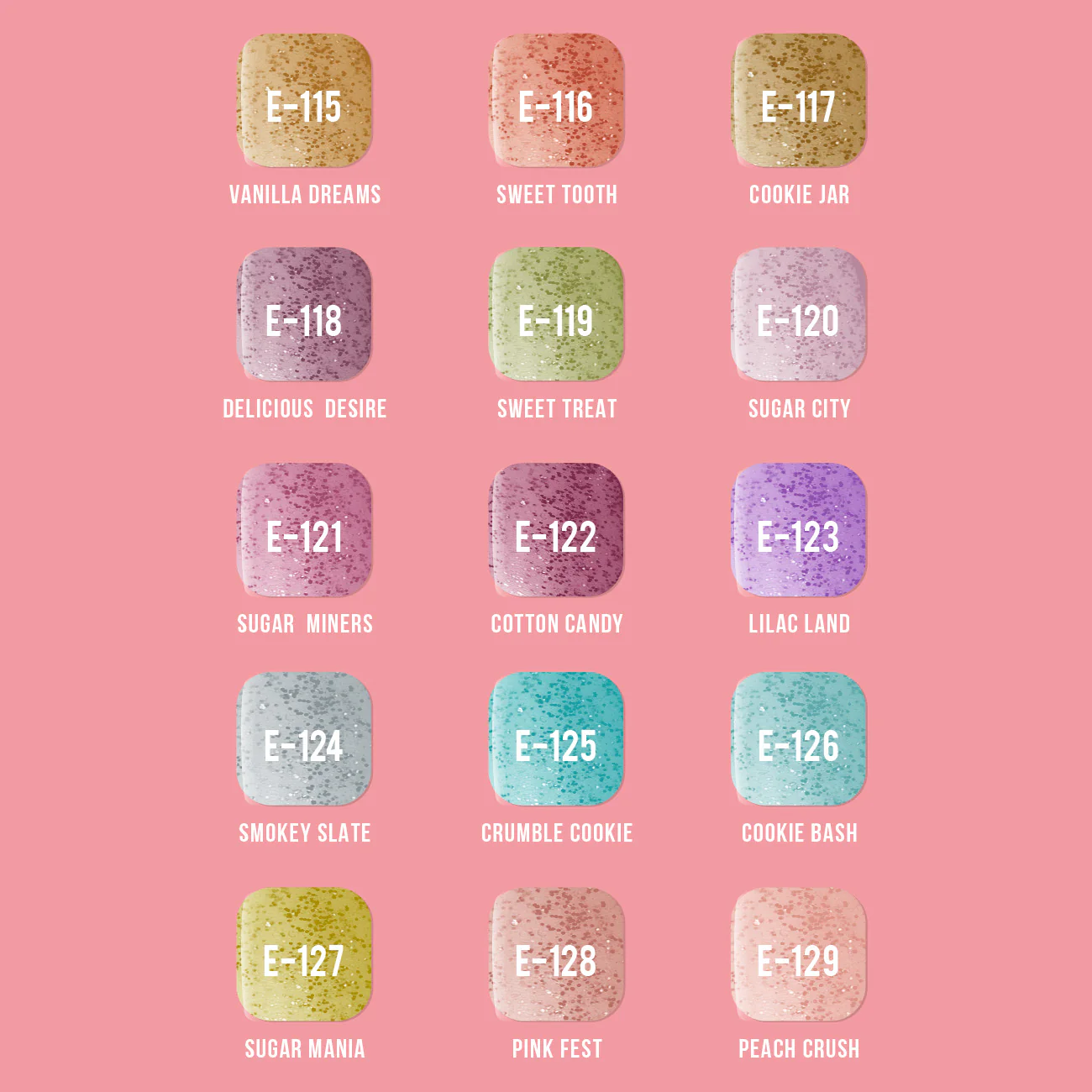 Make-Up Ecostay Cookie Crumble Nail Enamel | Chip Resistent | 10ml - Image 36