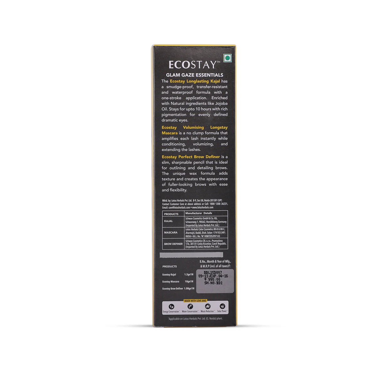Ecostay Glam Gaze Essential Kit | 54.2g - Image 17