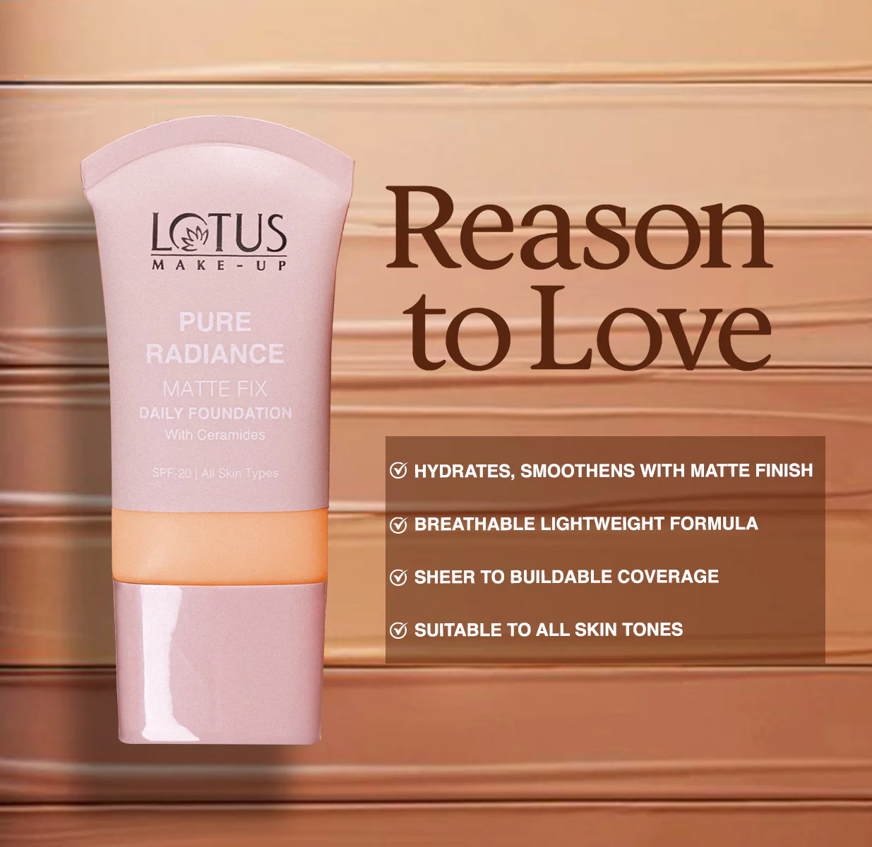 Make-Up Pure Radiance Matte Foundation SPF 20 - Image 3