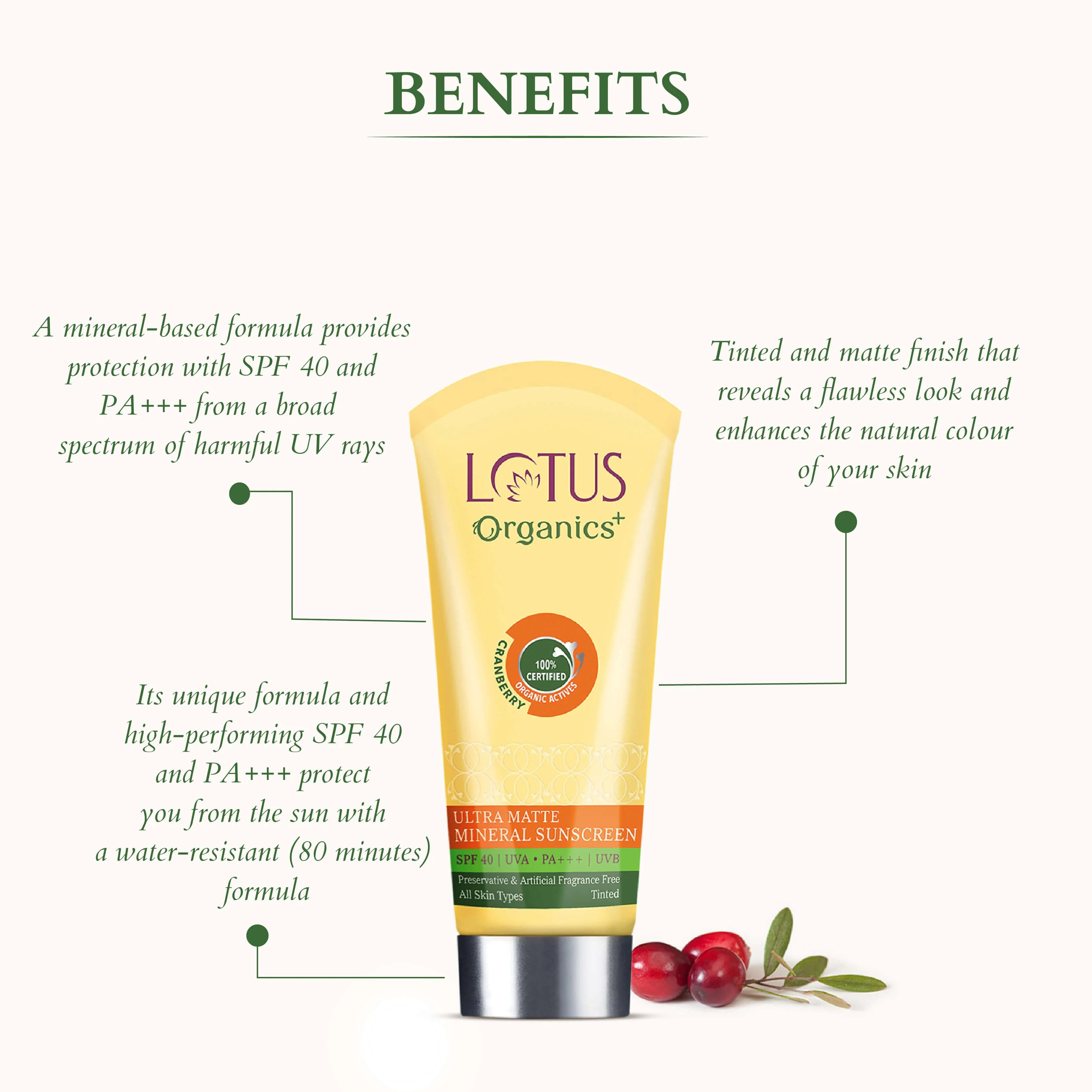 Organics+ Mineral Sunscreen: SPF 40 + SPF 30 - Image 4
