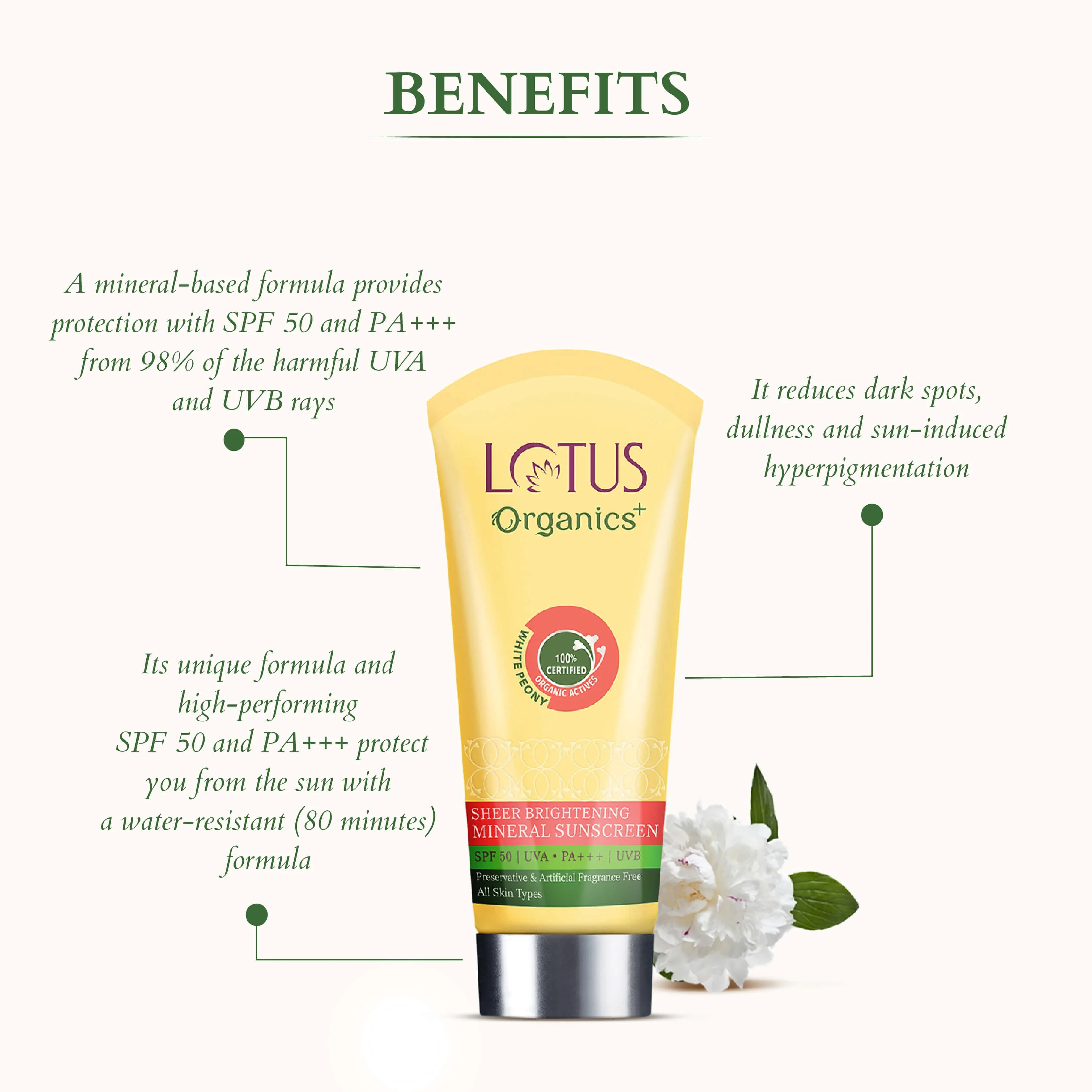 Organics+ Mineral Sunscreen: SPF 50 + SPF 50 - Image 4
