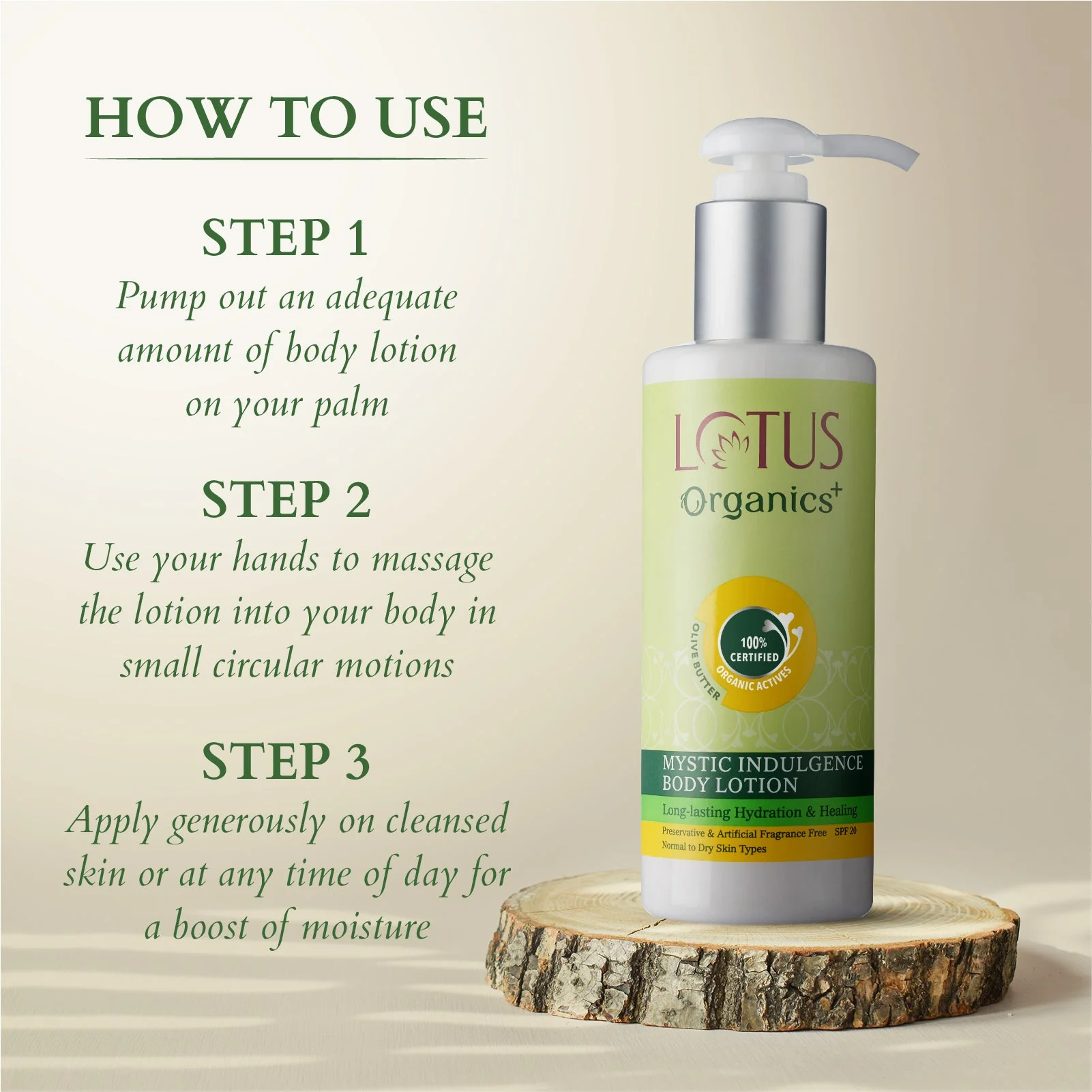 Organics+ Mystic Indulgence Body Lotion SPF 20 - Image 5