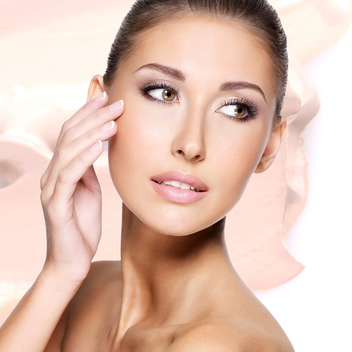 Natural Belnd Botanical Swift Makeup - Craemy Peach - Image 3