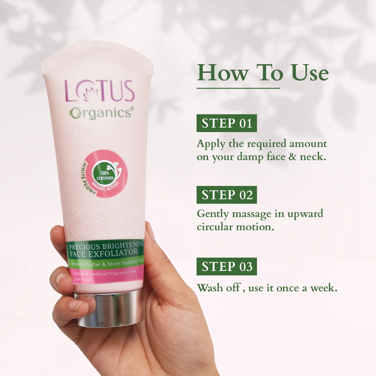 Precious Brightening Face Exfoliator - Image 4