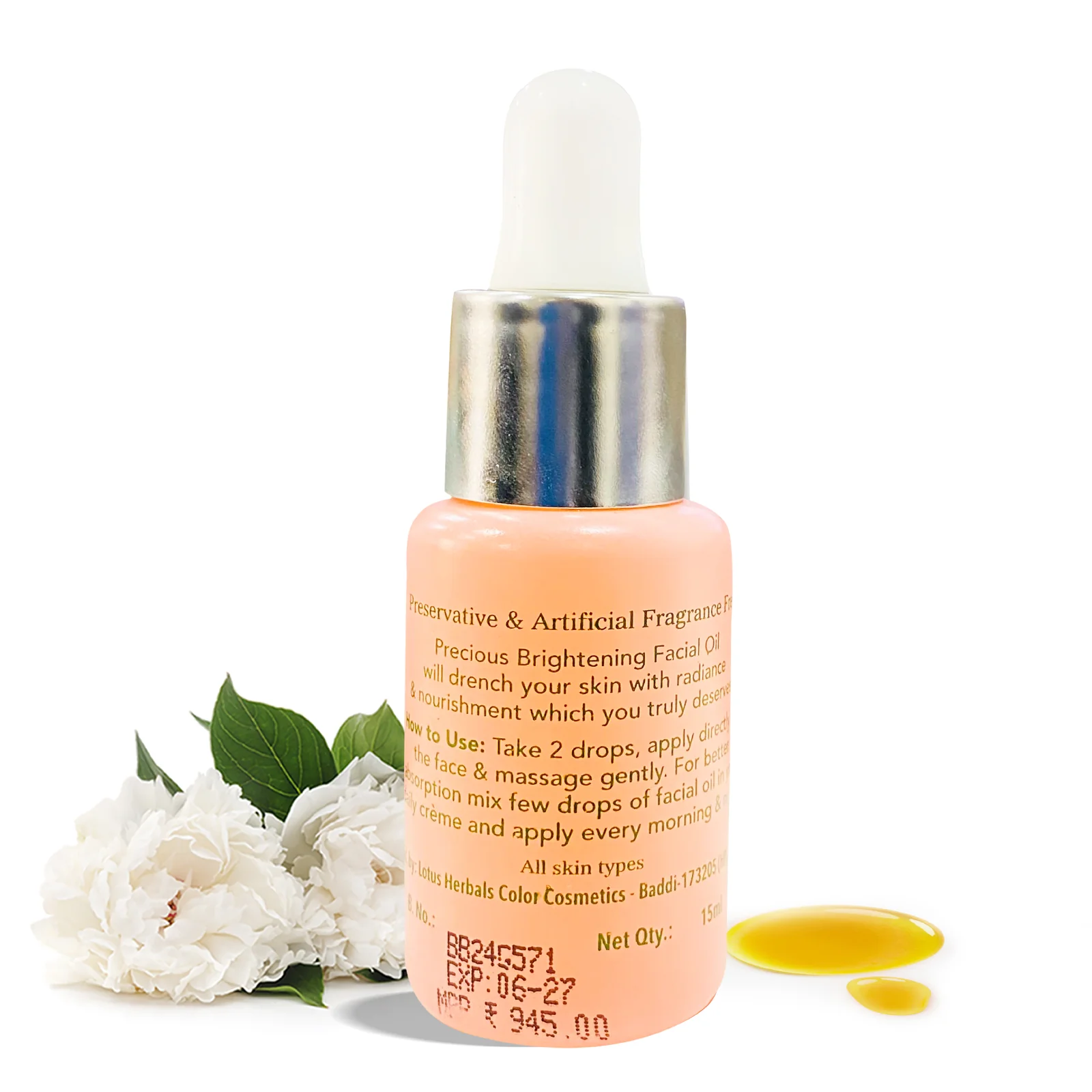 Precious Brightening Facial Oil - Image 7