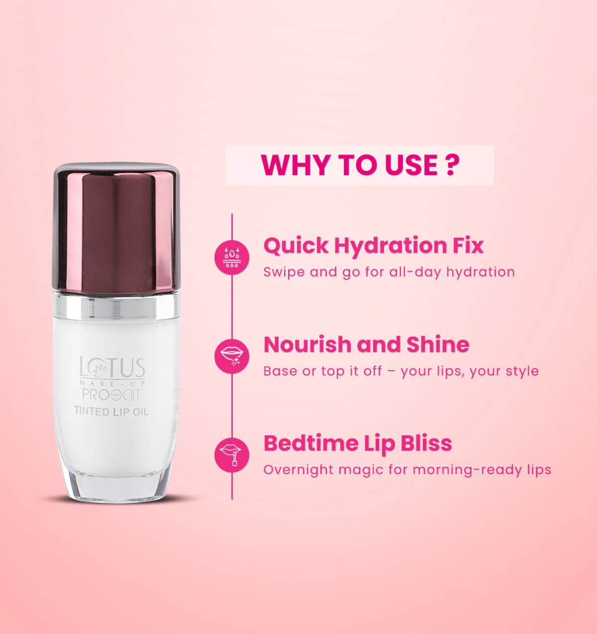 Proedit Tinted Lip Oils Enriched With Hyaluronic Acid - Image 10