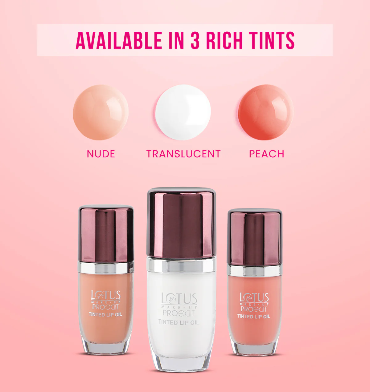Proedit Tinted Lip Oils Enriched With Hyaluronic Acid - Image 12