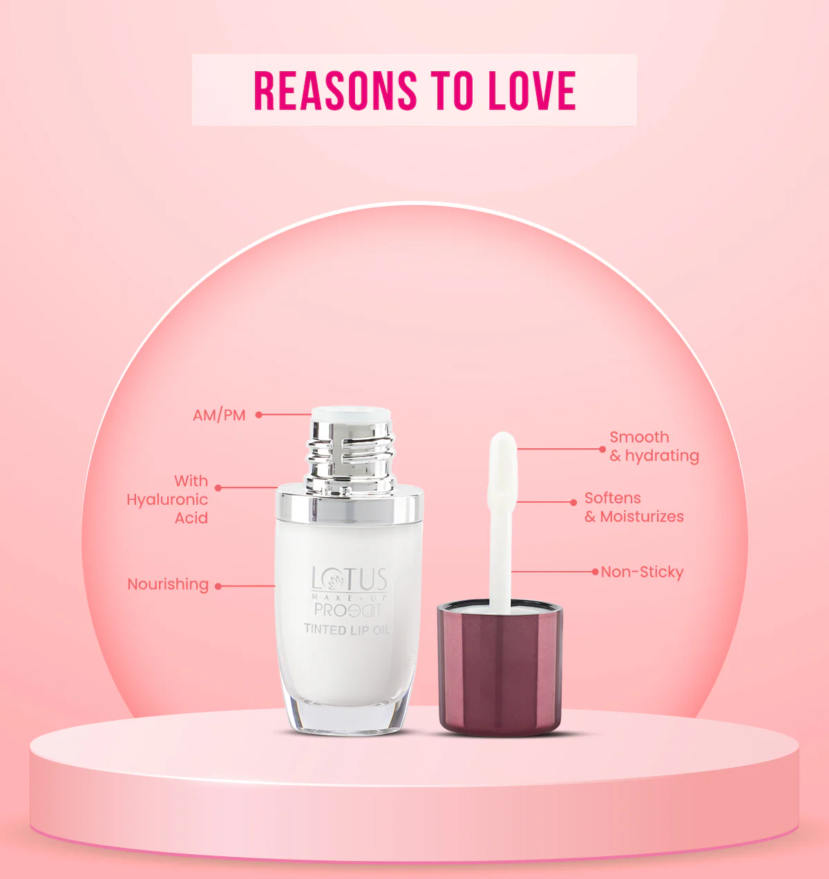 Proedit Tinted Lip Oils Enriched With Hyaluronic Acid - Image 13