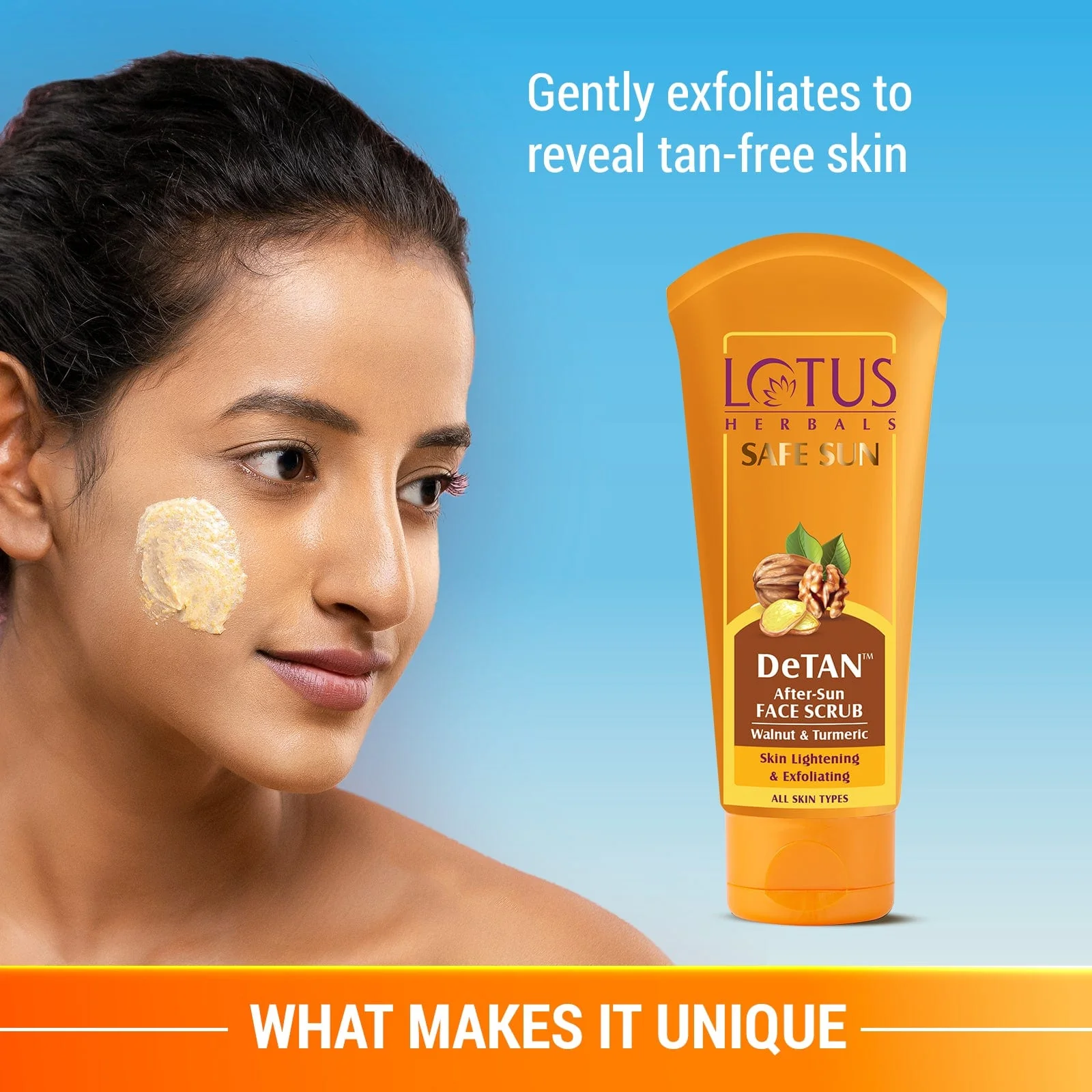 Safe Sun DeTan After-Sun Face Scrub - Image 5