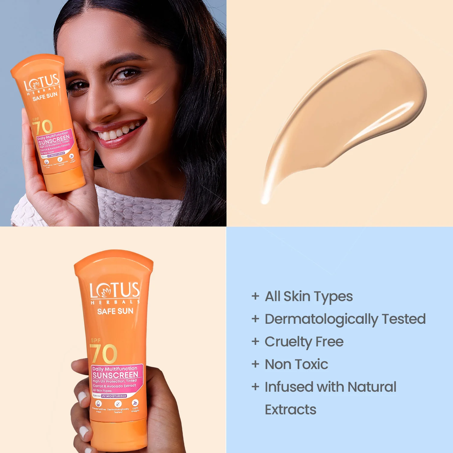 Safe Sun Daily Multi-Function Sunscreen SPF 70 PA+++ - Image 7