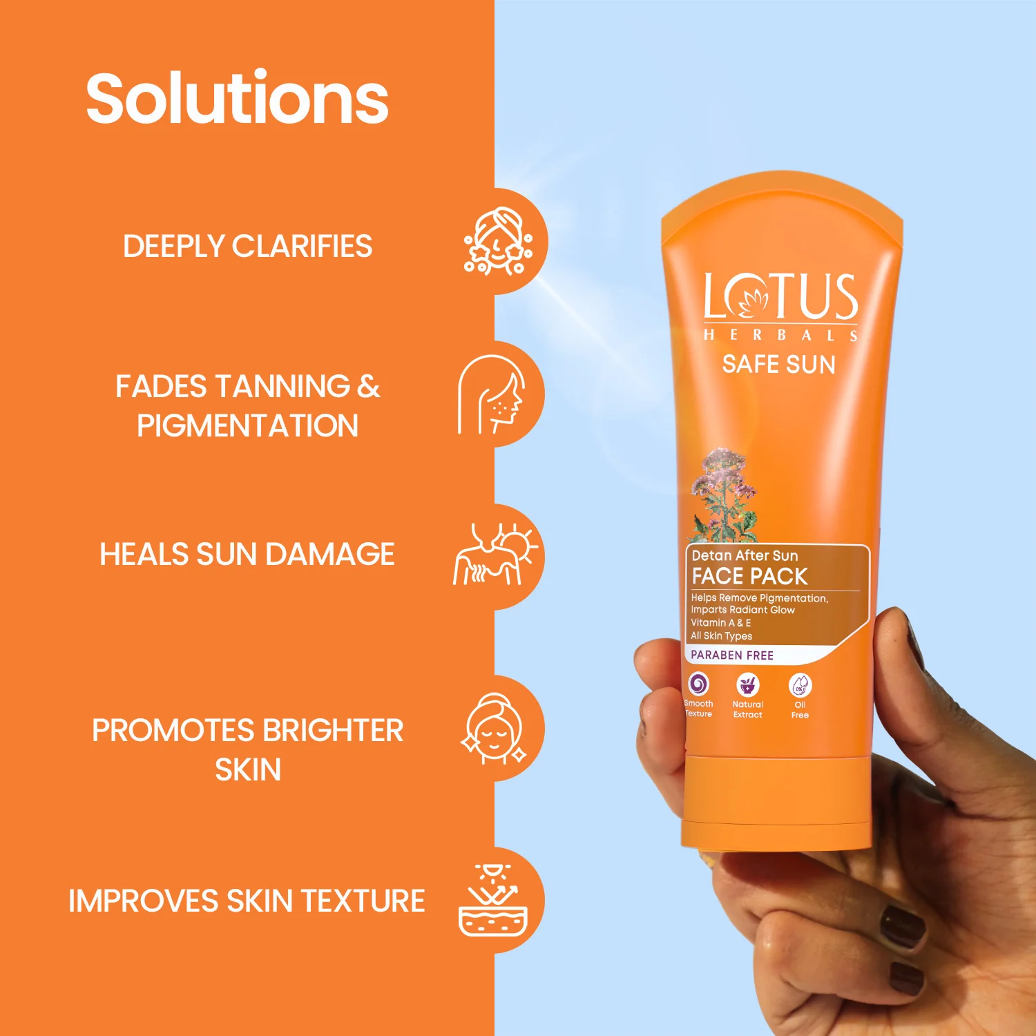 Safe Sun DeTAN After-Sun Face Pack - Image 9