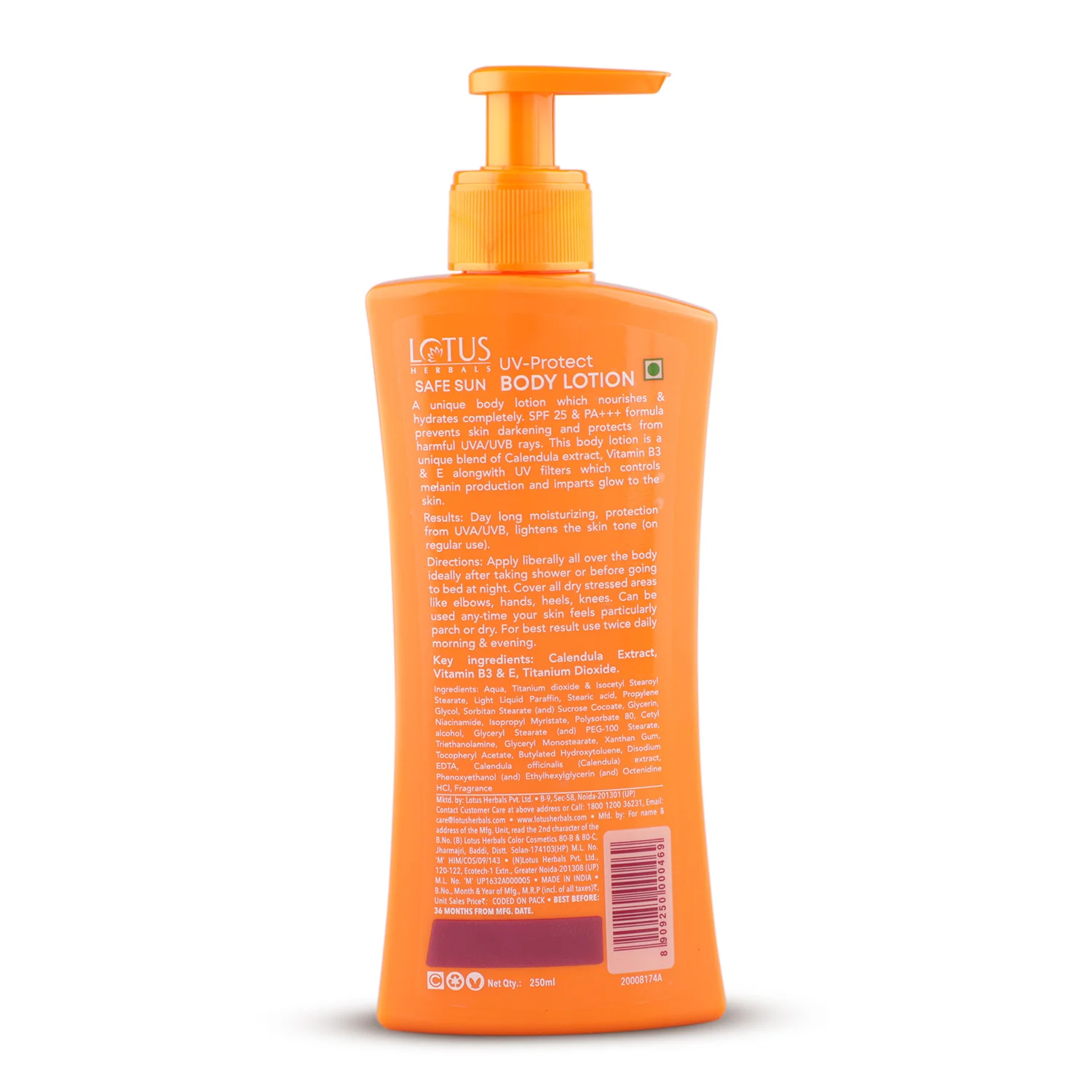 Safe Sun UV Protect Body Lotion SPF 25 PA+++ - Image 8