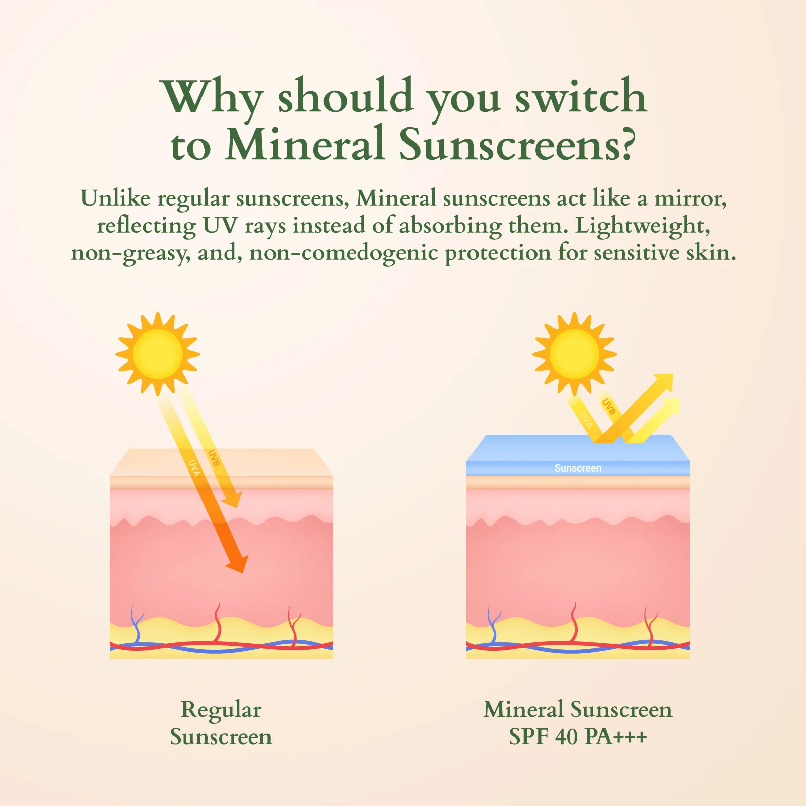 Organics+ Ultra Matte Mineral Sunscreen SPF 40 PA+++ - Image 4