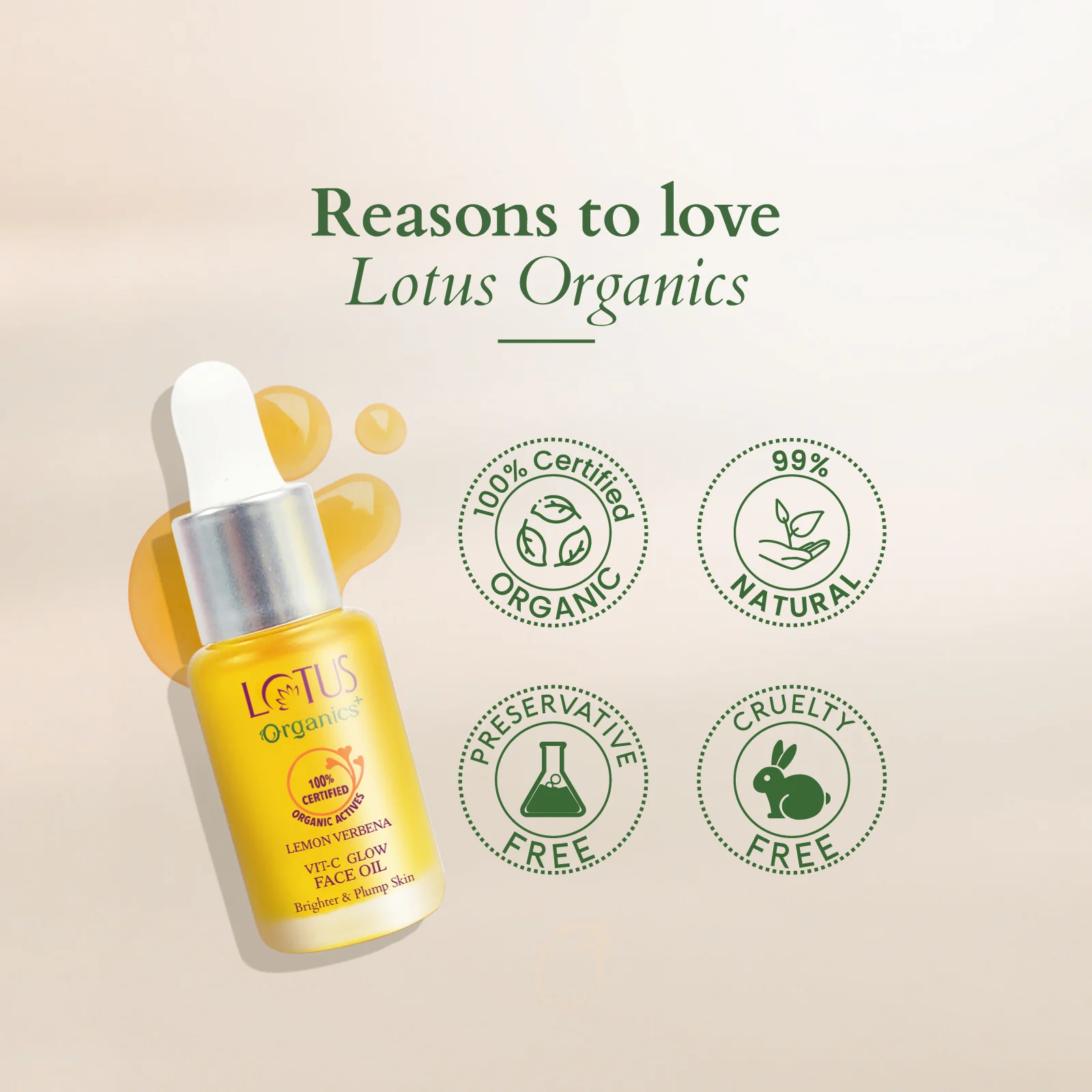 Organics+ Vitamin-C Glow Face Oil - Image 8