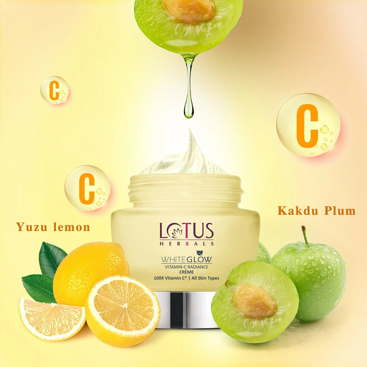 WhiteGlow Vitamin-C Gel Creme & Serum Combo - Image 3