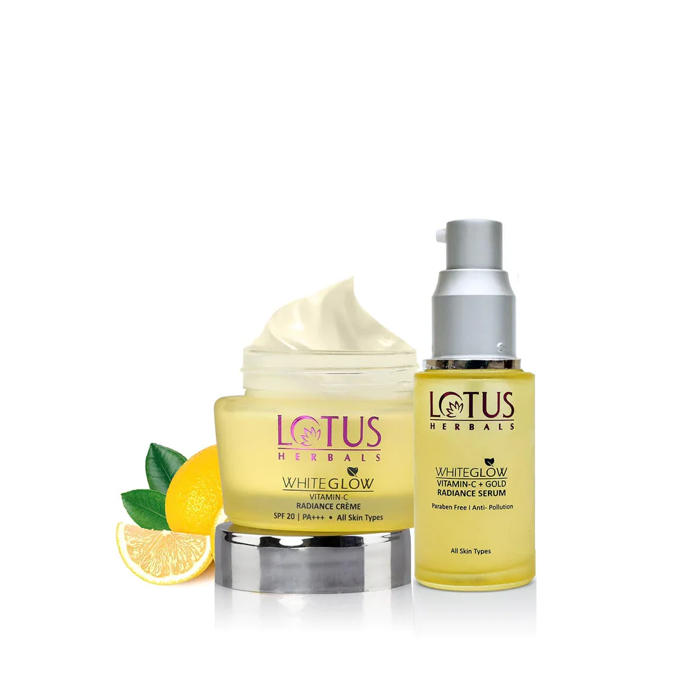 WhiteGlow Vitamin-C Gel Creme & Serum Combo - Image 7