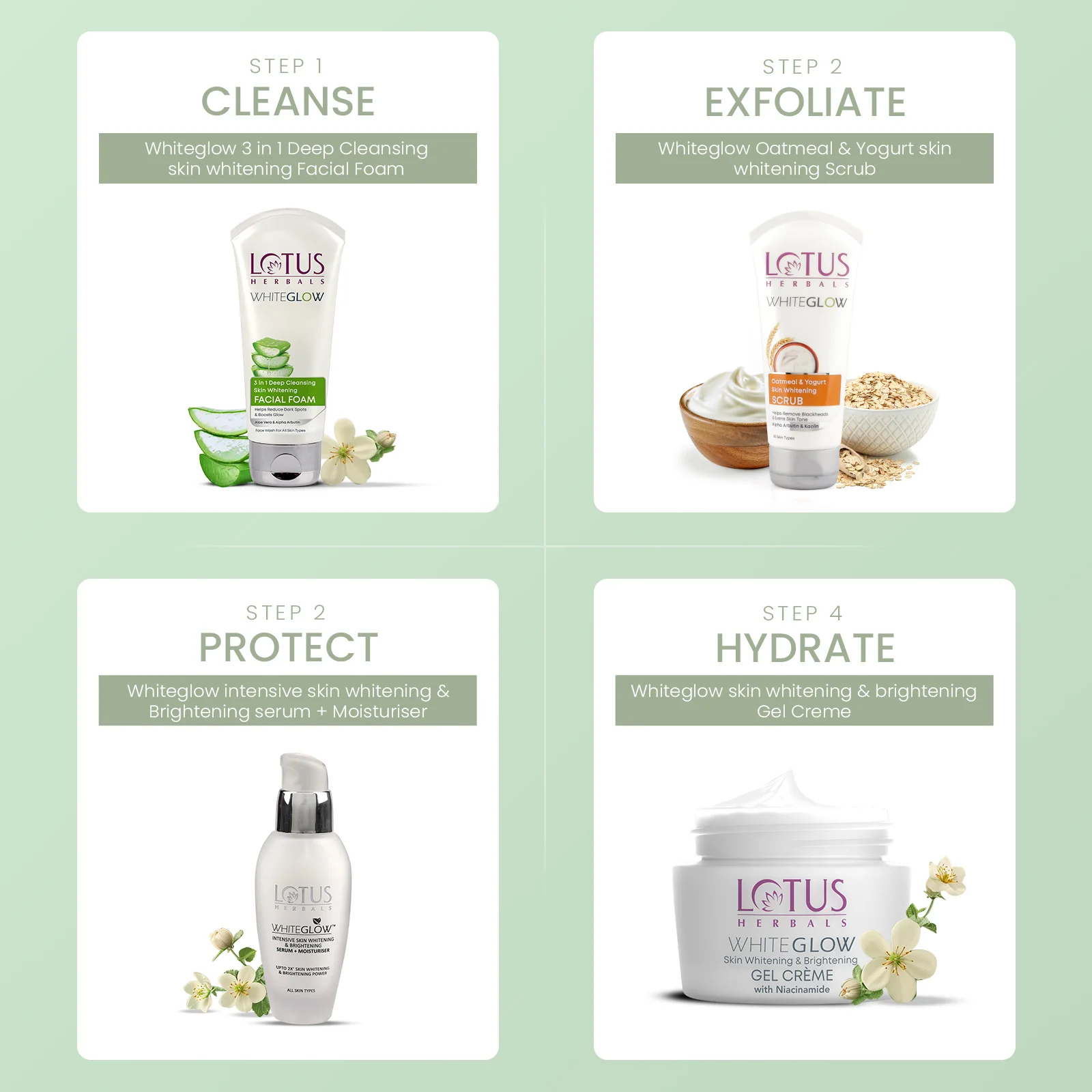 WhiteGlow 3 In 1 Deep Cleansing Skin Brightening Facial Foam - Image 8