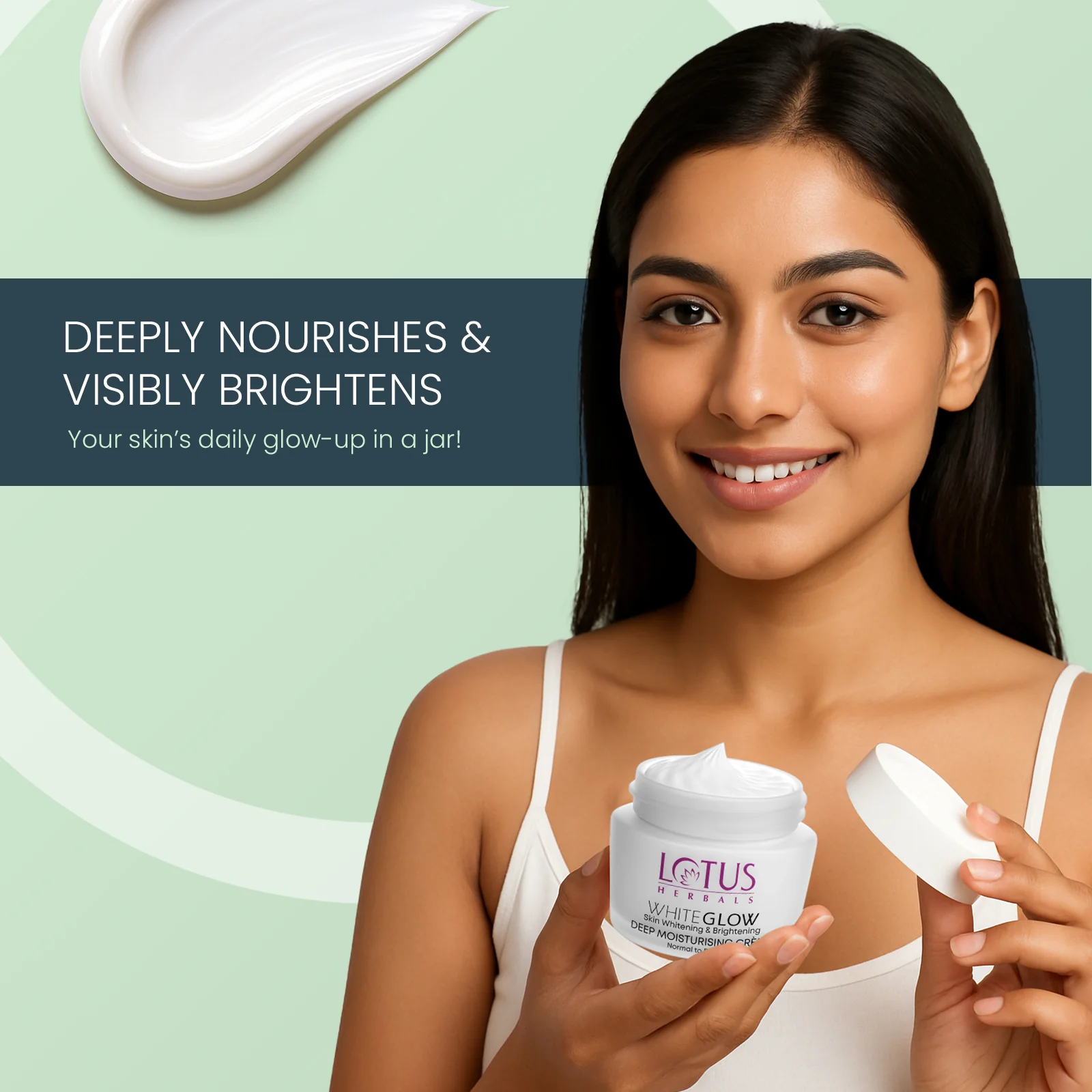WhiteGlow Skin Brightening Deep Moisturising Cream SPF 20 PA+++ - Image 4