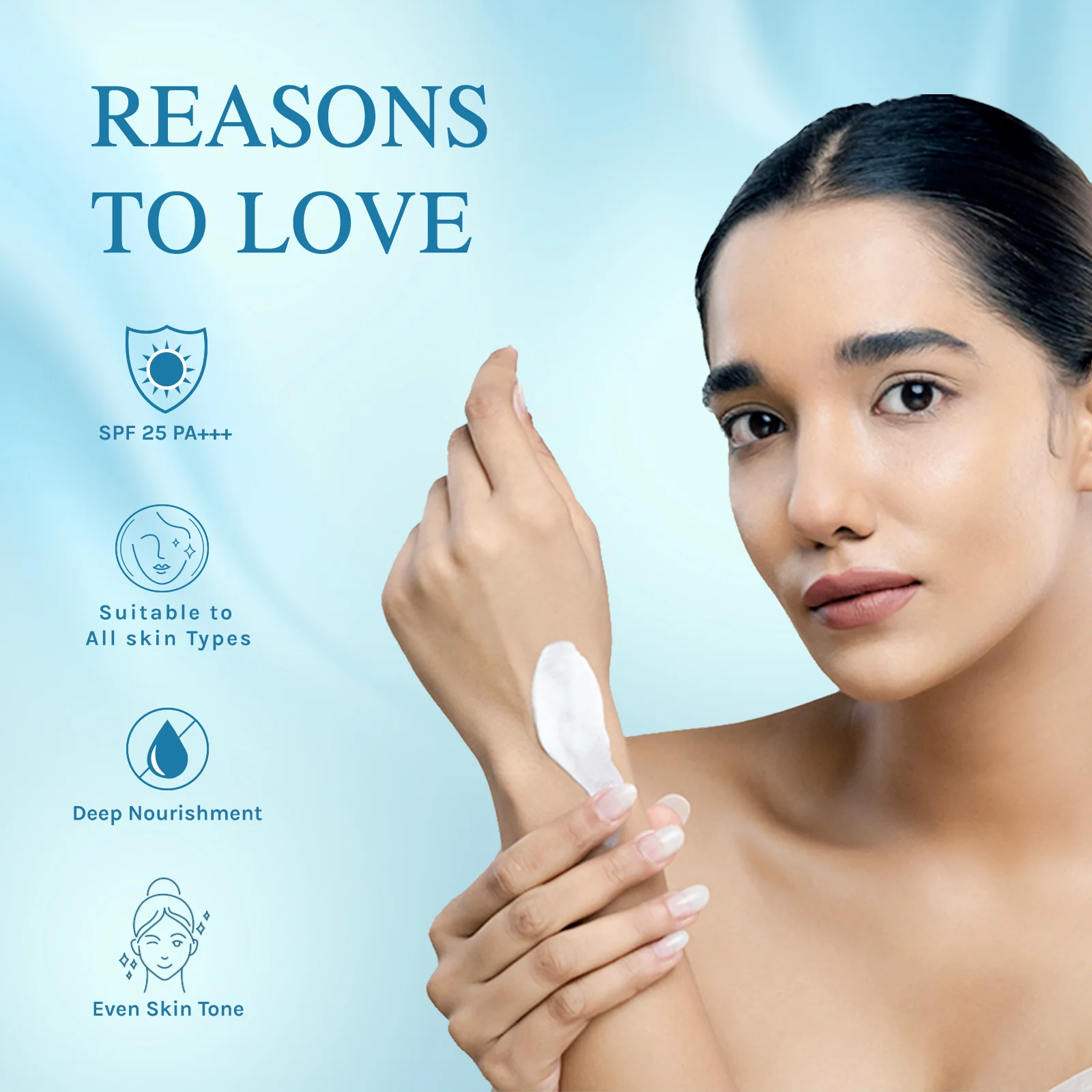 WhiteGlow Skin Brightening Hand & Body lotion SPF 25 PA+++ - Image 5