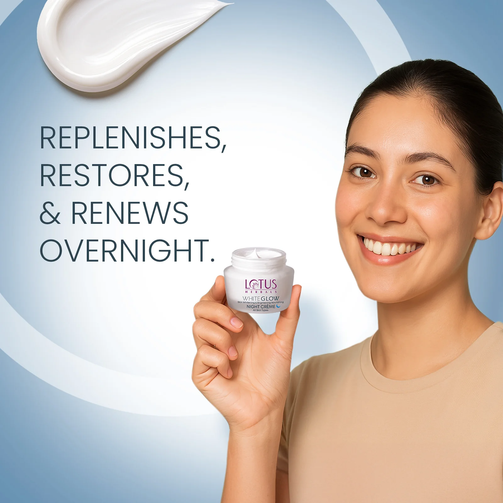 WhiteGlow Skin Brightening & Nourishing Night Cream - Image 3