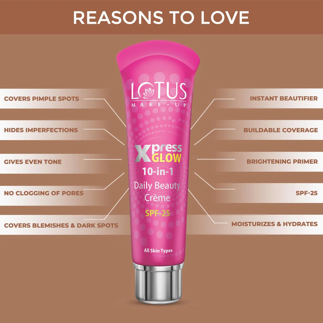 Xpress Glow Daily Beauty 10-In-1 Cream SPF 25 - Image 12