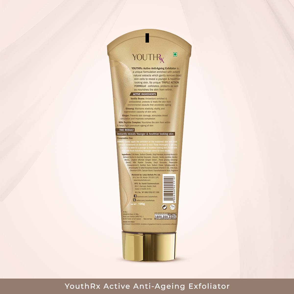 YouthRx Active Anti Ageing Exfoliator - Image 3