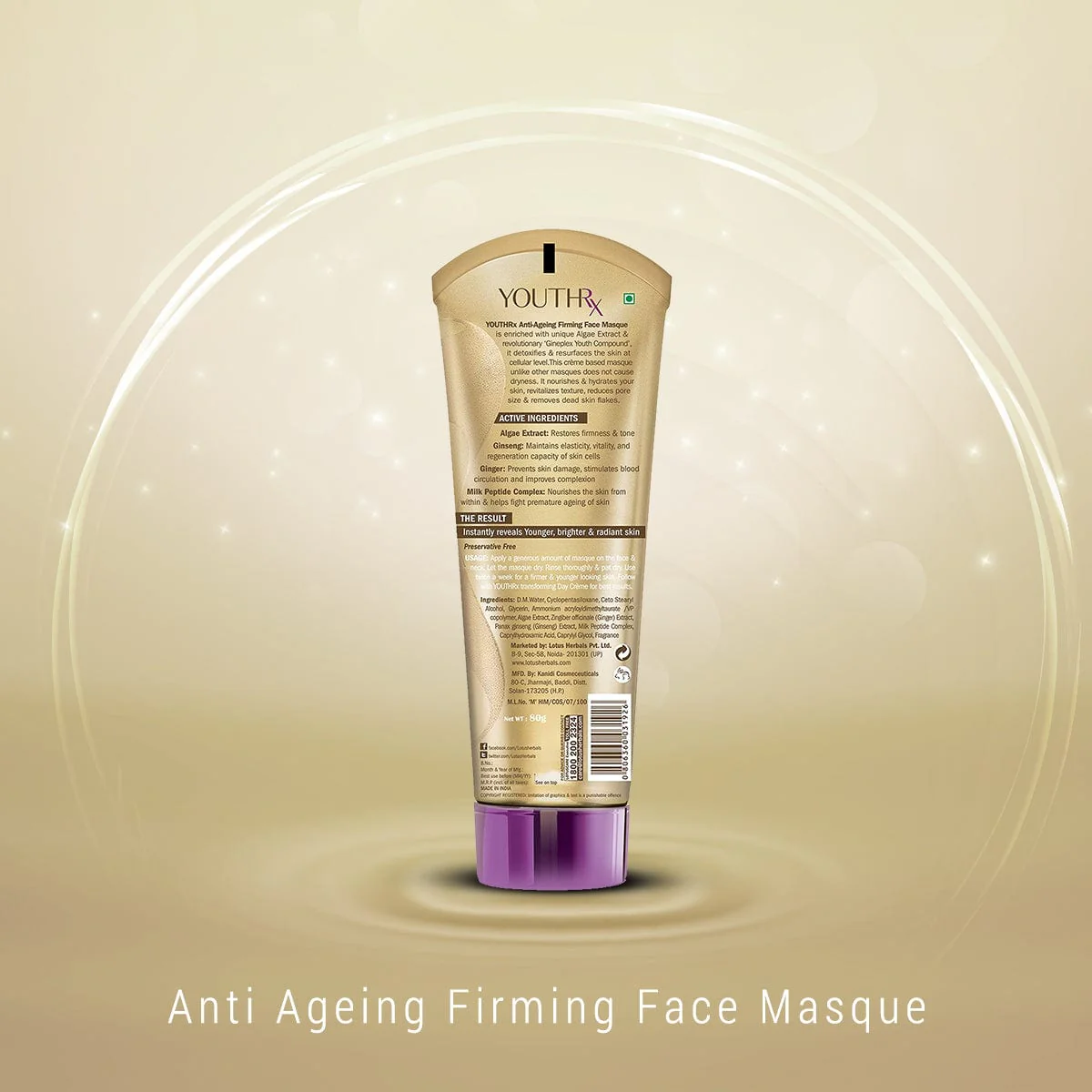 YouthRx Anti Ageing Firming Face Masque - Image 7
