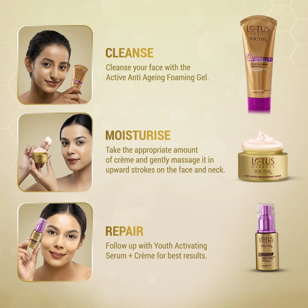 YouthRx Anti Ageing Transforming Cream SPF 25 | PA+++ - Image 3
