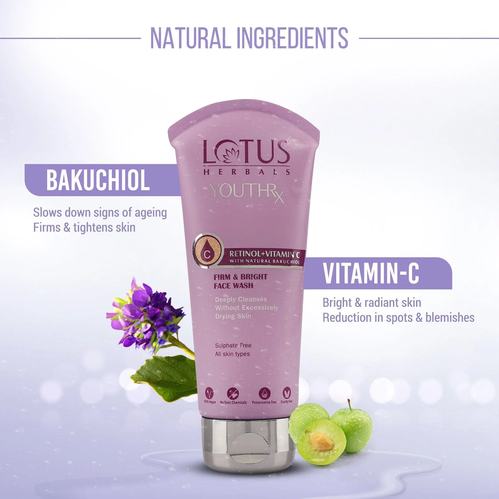 YouthRx firm & bright facewash - Image 3